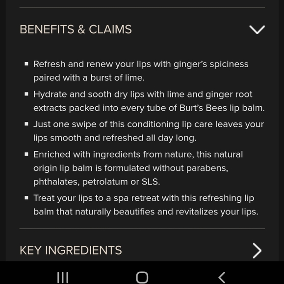 COPY - 12 pk of Burts Bee's Ginger Lime Lip Chap - Picture 5 of 8